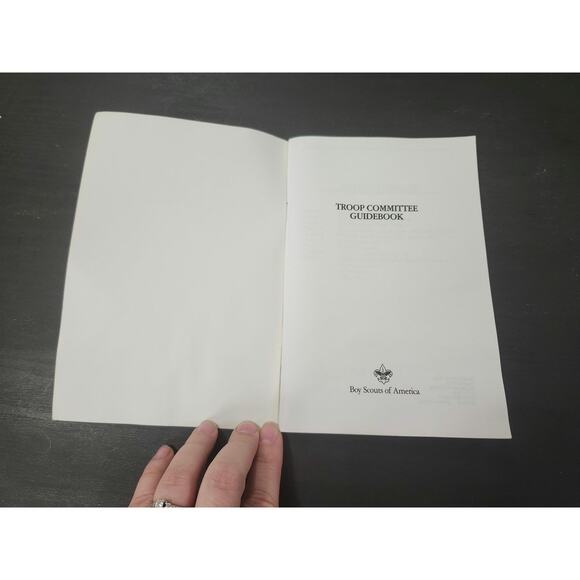 1991 BSA Troop Committee Guidebook Boy Scouts of America No. 34505 2nd Printing - Picture 3 of 7